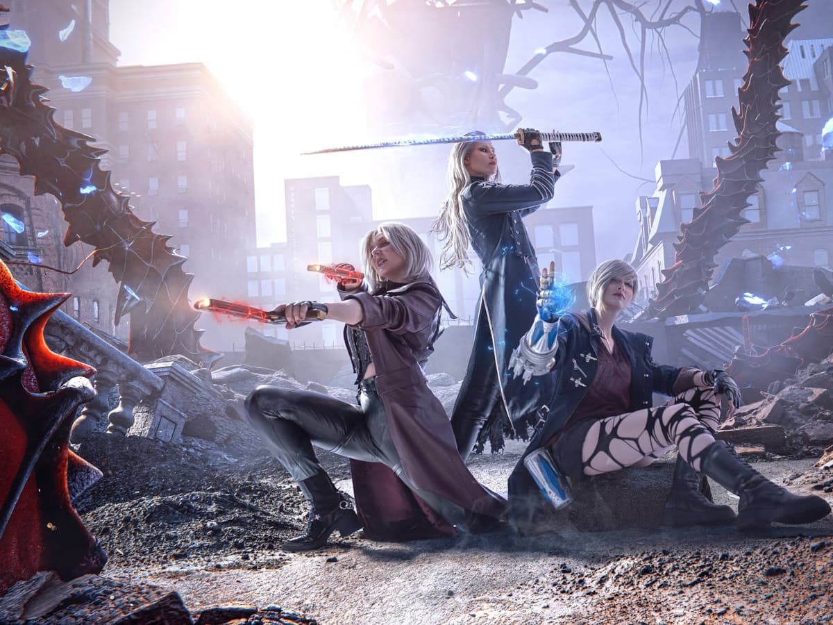Devil May Cry 5 in a female version: cosplayers showed Vergil