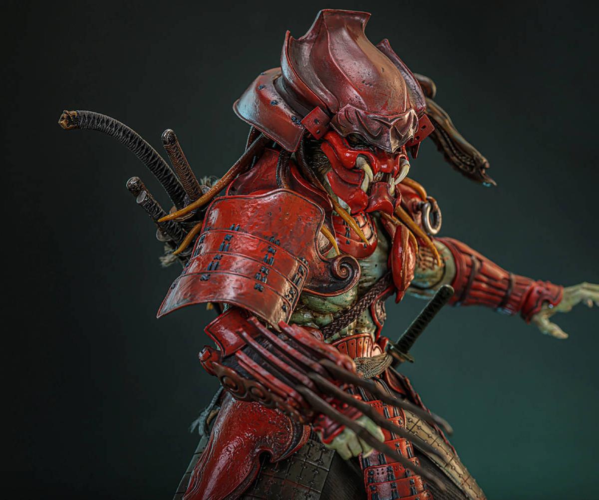 Xenomorph Hunter: Hot Toys Releases Samurai Predator Figure from