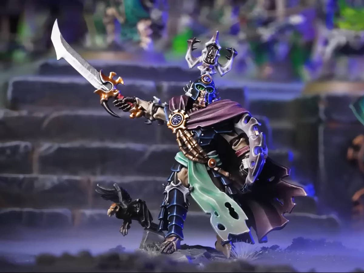 New Ossiarch, Tzeentch, and Lumineth Miniatures Prepared for