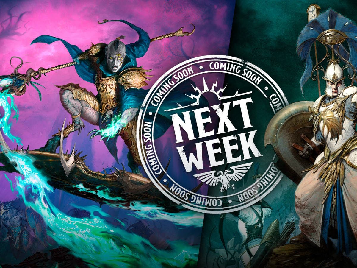 Tzeentch and Lumineth from Warhammer Age of Sigmar are set to