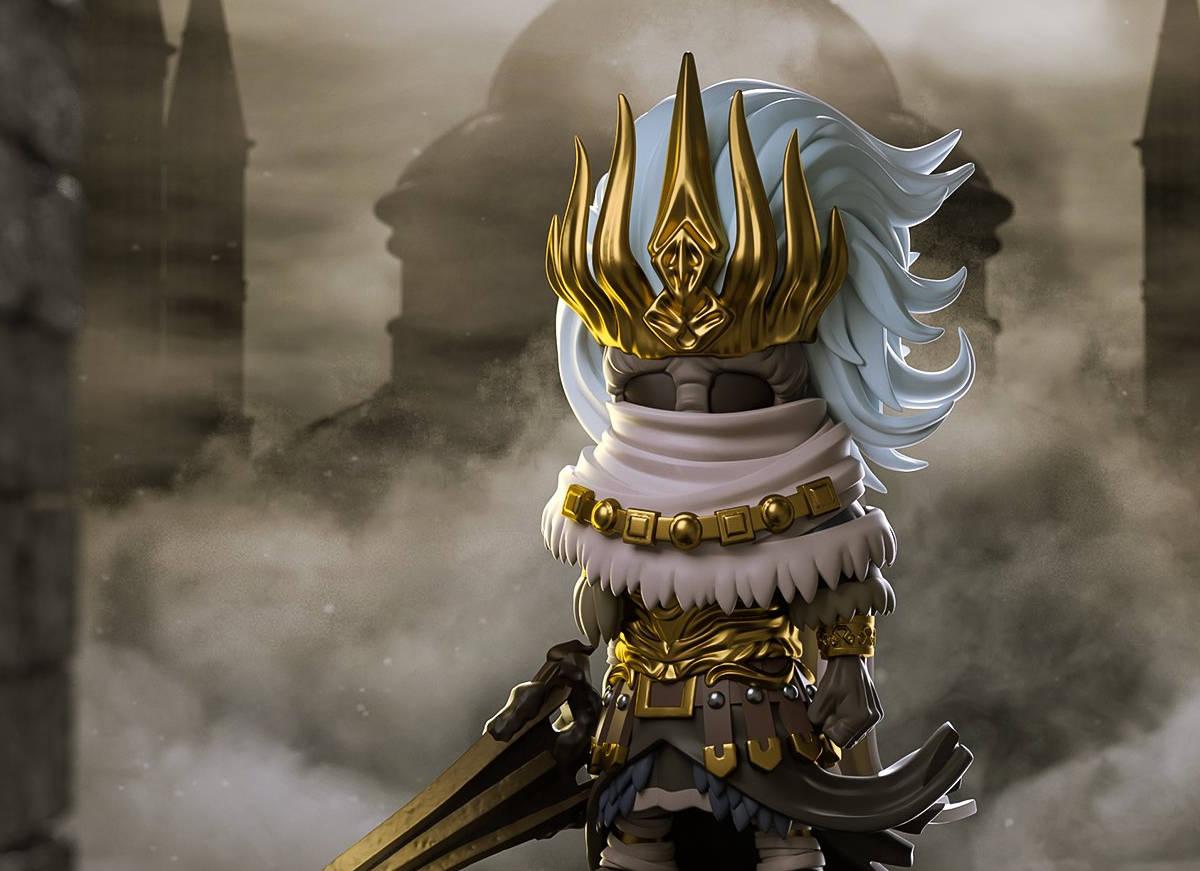 k*2様 今月末まで NAMELESS STAND AIOT!ver. ＆ ソル Pre-order for Nameless King and Fire Keeper figures from Dark