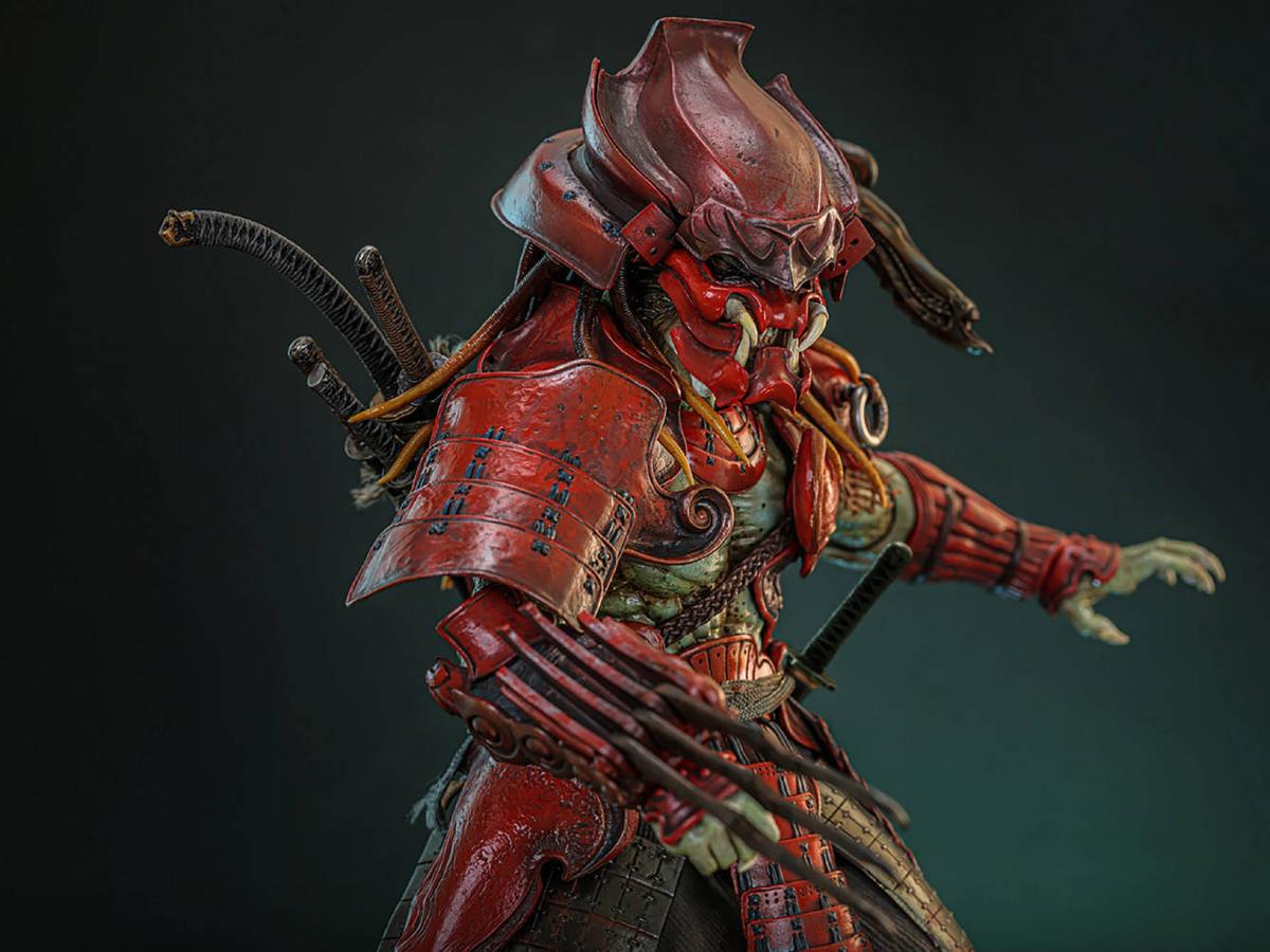 Xenomorph Hunter: Hot Toys Releases Samurai Predator Figure from