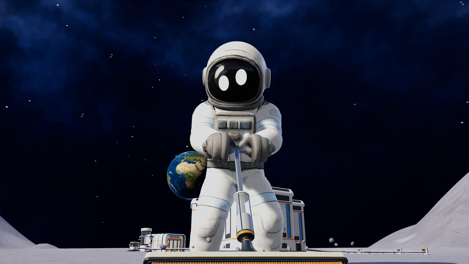 Иллюстрация: Два разработчика сделали игру про уборку Луны Moon Sweepers – она обошла AAA-хиты в Steam