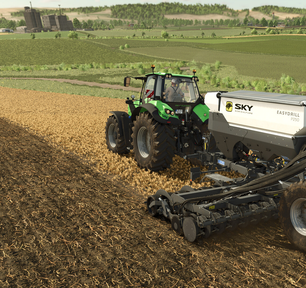 Для Farming Simulator 25 вышло дополнение SKY Agriculture Pack