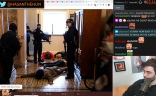 Штурм Капитолия сторонниками Дональда Трампа оказался в топах Twitch