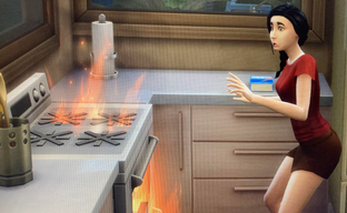В The Sims 4 участились случаи самовозгорания унитазов и плит. Персонажи вынуждены перейти на огородную диету