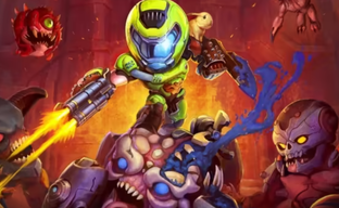 Bethesda presented a new DOOM. Mighty DOOM is a mobile game with roguelike elements