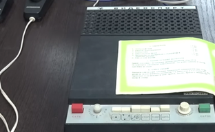 Dmitry Bachilo tested a rare Soviet video game console Videosport. A game of pong after 40 years