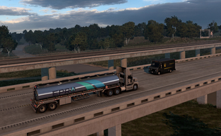 Kansas Water Bodies in American Truck Simulator. SCS Software Showed New State