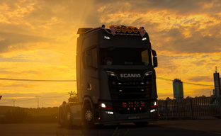 Euro Truck Simulator 2 creators visit Kögel trailer factory: model research and meeting a fan