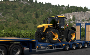 JCB Equipment Pack DLC Released for Euro Truck Simulator 2 and ATS with Agricultural and Construction Equipment