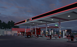 Truck Stops in American Truck Simulator: New Screenshots of the Missouri DLC