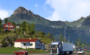 Горы Норвегии в Euro Truck Simulator 2. Новые скриншоты северного дополнения