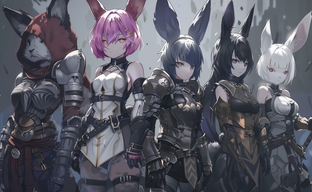 A game about cute bunnies and overcoming. A review of the hardcore action Rabbit and Steel