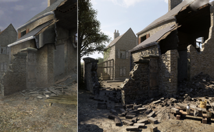El clásico shooter Call of Duty 2 recibe gráficos mejorados gracias a RTX Remix Path Tracing