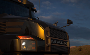 В American Truck Simulator добавили редкий грузовик. В мире выпущено лишь 500 экземпляров Mack Black Anthem