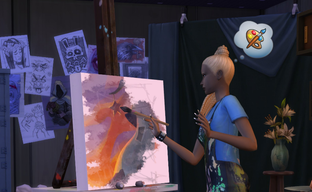 Тизер и скриншоты DLC-комплектов The Sims 4 Artist Studio Kit и Storybook Nursery Kit. Maxis показала новый контент