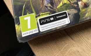 What Does the "PS5 Pro Enhanced" Label Look Like on a Disc Box for a Disc-Free PS5 Pro Console?
