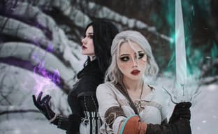 Fans muestran un cosplay invernal de Ciri y Yennefer de The Witcher 3: Wild Hunt