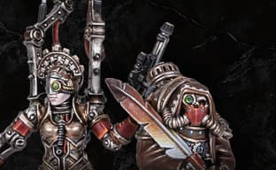 Season of Hunting Renegade Tech-Priests: Arkitor Magisterium Miniature from Warhammer: The Horus Heresy Unveiled