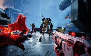 20 minutos en el dinámico shooter de ciencia ficción Metal Eden al estilo de Doom Eternal