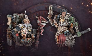 Warhammer: Necromunda Board Game Developers Showcase Miniatures of Hagtor Yarlun and Aster Felsturn