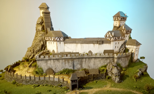 Энтузиаст построил детализированную модель замка Троски из Kingdom Come Deliverance 2
