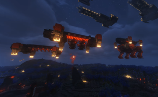 В Minecraft воссоздали нападение автоматонов на Малевелон Крик из Helldivers 2