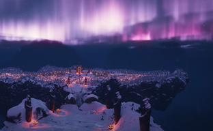Un artista muestra Sovngarde de TES V Skyrim en el motor Unreal Engine 5 y aumenta el detalle 16 veces