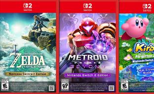 Nintendo Reveals Official Upgrade Prices for First-Party Switch Exclusives on Switch 2