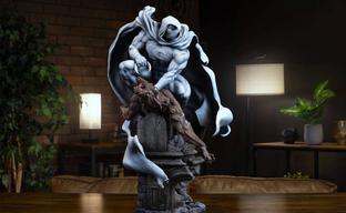 Battle with the Werewolf: Sideshow Collectibles Opens Pre-Order for Moon Knight Statue