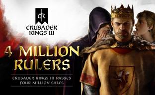 4 Million Copies of Crusader Kings 3 Strategy Game Sold