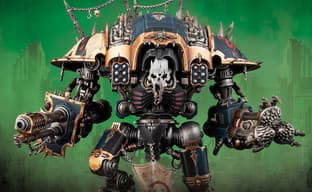 Meeting the Chaos Knight: Games Workshop Showed a Decimator Miniature for the Warhammer 40,000 Tabletop Game