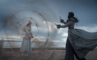 The Power of Primeval Chaos: Cosplayers Transform into Ciri and Yennefer from \"The Witcher\" Series