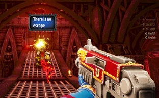 En Steam se puede obtener gratis Warhammer 40,000: Boltgun Words of Vengeance - un juego de disparos en el que hay que teclear palabras rápidamente para disparar