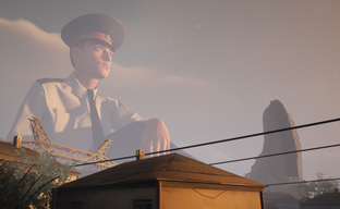 The authors of the surreal Militsioner, about escaping from a giant law enforcement officer, invite you to open testing on Steam