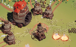 Anunciado Wanderburg: un juego de acción sobre castillos con ruedas que se devoran entre sí