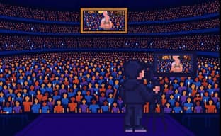 Love Scandal at Coldplay Concert Becomes a 16-Bit Style Game