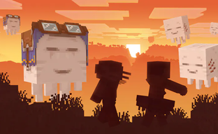 Счастливый Гаст из Minecraft осчастливил игрока — спас его от неминуемой смерти в хардкорном режиме