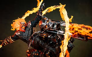 Пылающий Мститель: Premium Collectibles Studio представила новую статую Призрачного гонщика