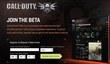 Прием заявок на участие в бета-тесте Call of Duty: Elite