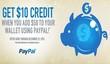 $10 в подарок за пополнение SEN Wallet на $50 через PayPal
