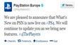 Функция What’s New заработала в европейском PSN