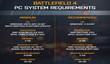 Системные требования Battlefield 4