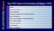 Самые загружаемые игры в американском PSN в марте 