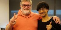 Хидео Кодзима сфотографировался с Гейбом Ньюэллом в офисе Valve