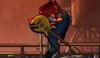 Боевая рокерша в ролике Streets of Rage 4