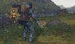 Гениально писающий Ридус, ходьба и младенец в демонстрации Death Stranding