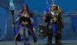 Вот так выглядит главное меню в Warcraft III Reforged