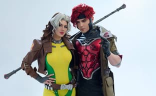 Sweet Couple: Cosplayers Embodied Gambit and Rogue from Marvel Rivals